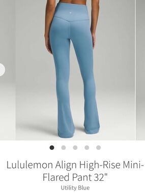 Lululemon Align High-Rise Mini-Flared Pant 32"